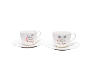 Filiżanki Espresso, Kawa i Modlitwa, Zestaw
