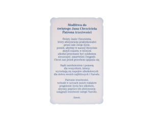 Obrazki Św. Jan Chrzciciel