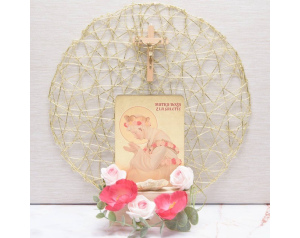 Krzyż Saletyński 11 cm jasny