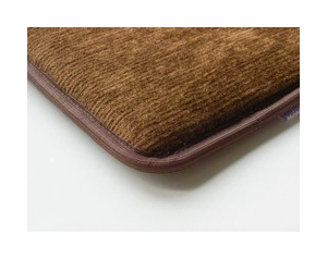 Poduszka na ławkę w brązowym kolorze wzór 2