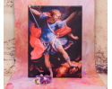 Obraz na płótnie Michał Archanioł - wysokiej jakości wydruk UV na canvas 40x30 cm