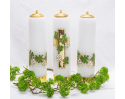 Świeca ołtarzowa, olejowa, komplet