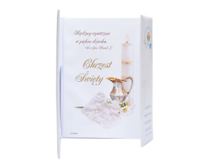 Pamiątka Chrzest Święty Duża