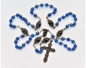 Różaniec Antyk granatowy