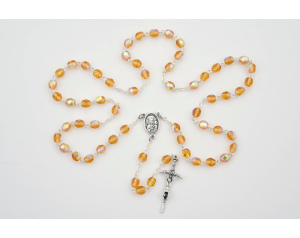 Różaniec Kryształkowy Miodowy