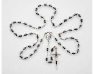 Różaniec Kryształkowy Nitka Czarna