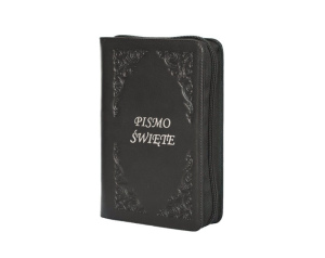 Pismo św. Biblia Tysiąclecia mała - czarna paginowana