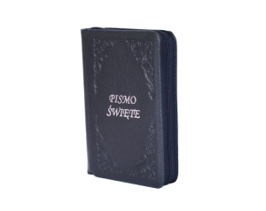 Pismo św. Biblia Tysiąclecia mała - granatowa paginowana