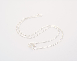 Łańcuszek Srebrny Pancerka Grubsza 45 cm