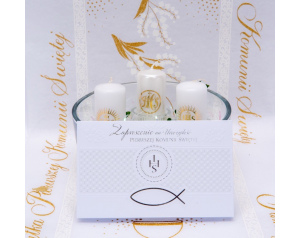 Zaproszenia komunijne tłoczone ryba