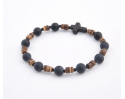 Bransoletka Męska Onyks Kokos