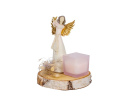 Figurka Anioł bladoróżowy