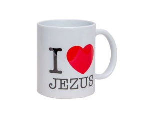 Kubek I love Jezus