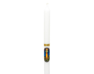Świeca Gromnica Biała 40 cm