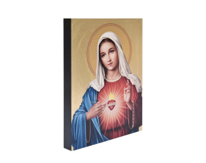 Ikona Złocona Serce Maryi