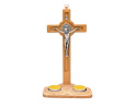 Zestaw Kolędowy Drewniany Krzyż Benedykt 25 cm