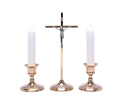 Zestaw Kolędowy z Metalu Odlewany Prosty Złoty
