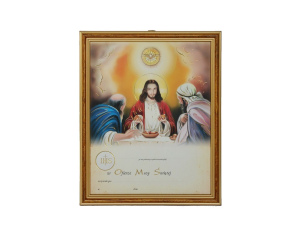 Obrazek do Pierwszej Komunii Świętej Duch Święty Jezus WZÓR nr 63