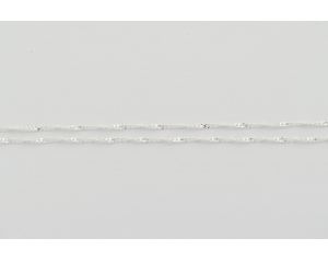 Łańcuszek srebrny singapur cieńszy 45 cm