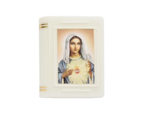 Pudełko na różaniec Serce Maryi
