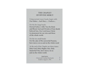 Obrazki Jezus Miłosierny wersja angielska, Pictures english version