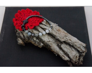 Różaniec 10 Bransoletka Kryształki