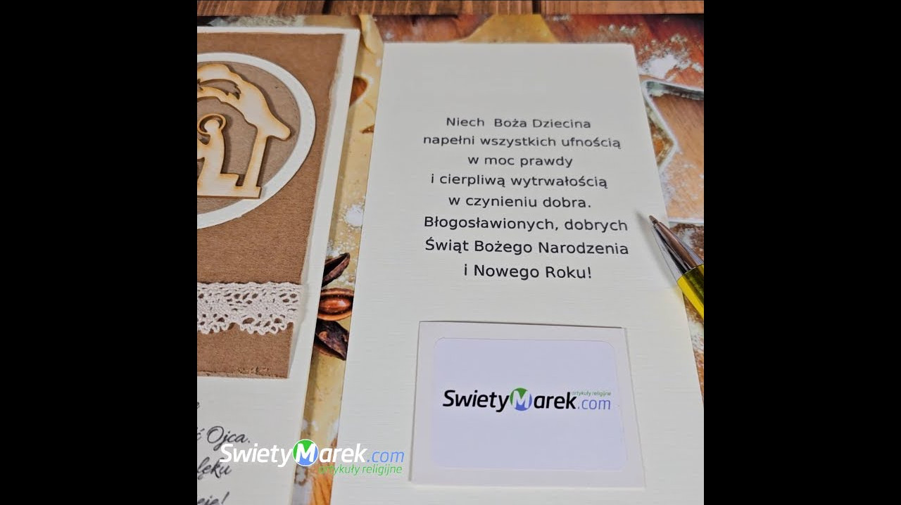 Kartka na Boże Narodzenie Wesołych Świąt