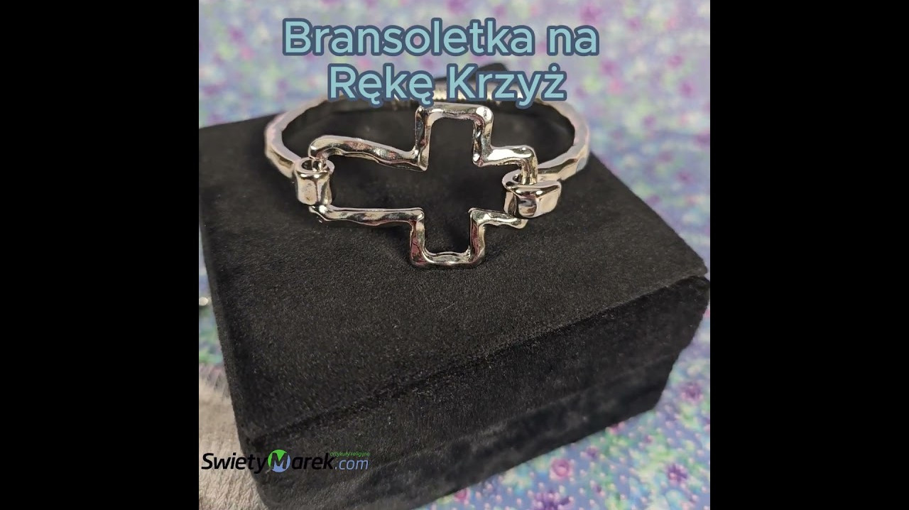 Bransoletka na Rękę Krzyż