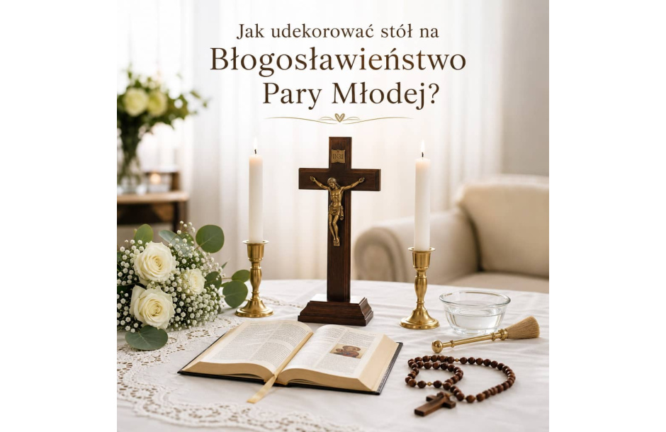 Jak udekorować stół na Błogosławieństwo Pary Młodej?