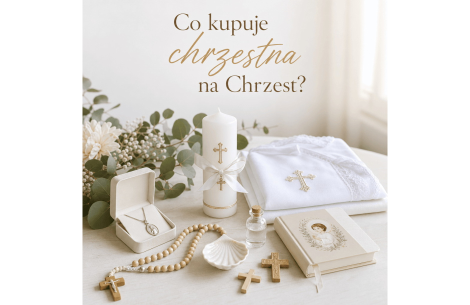 Co kupuje chrzestna na Chrzest?