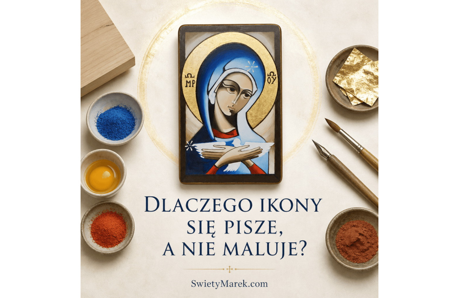 Dlaczego ikony się pisze, a nie maluje?